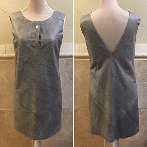 OCHNIK Soft Leather Snake Print Dress Size S